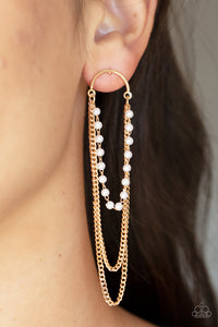 Earrings Post,Gold,Vintage VIP Gold ✧ Post Earrings