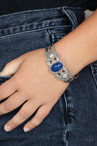 Blue,Bracelet Cuff,Solar Solstice Blue ✧ Bracelet