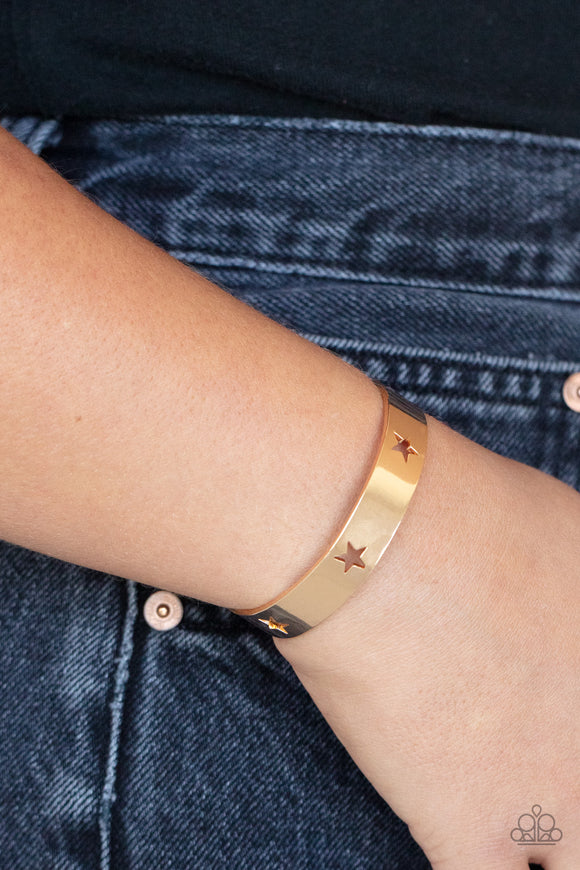American Girl Glamour Gold ✧ Cuff Bracelet