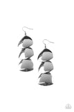 Modishly Metallic Black ✧ Earrings