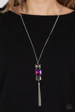 Uptown Totem Pink ✧ Hematite Necklace Long