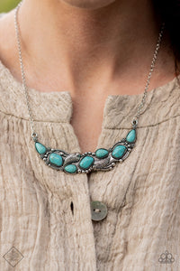 Blue,Necklace Short,Simply Santa Fe,Turquoise,Cottage Garden Blue ✧ Necklace