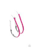 Beaded Bauble Pink ✧ Hoop Earrings Hoop Earrings