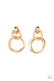 Dynamically Linked Gold ✧ Post Earrings Post Earrings