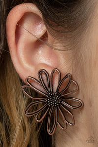 Copper,Earrings Post,Artisan Arbor Copper ✧ Post Earrings