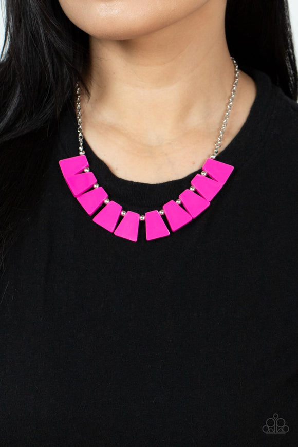 Vivaciously Versatile Pink ✨ Necklace Short