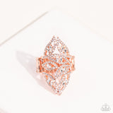 Fiery Foliage Copper ✧ Ring