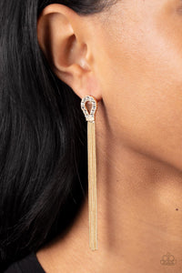 Earrings Post,Gold,Dallas Debutante Gold ✧ Post Earrings