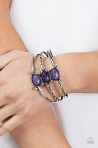 Bracelet Cuff,Purple,Extra Earthy Purple  ✧ Bracelet