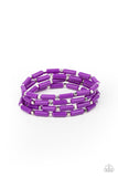 Radiantly Retro Purple ✧ Bracelet Bracelet