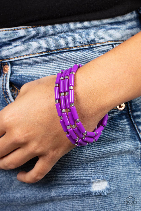 Radiantly Retro Purple ✧ Bracelet Bracelet