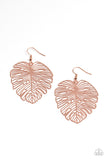 Palm Palmistry Copper ✧ Earrings Earrings