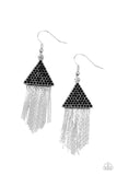 Pyramid SHEEN Black ✧ Earrings Earrings