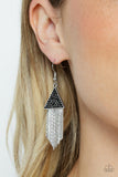 Pyramid SHEEN Black ✧ Earrings Earrings