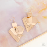 Deceivingly Deco Gold ✧ Earrings