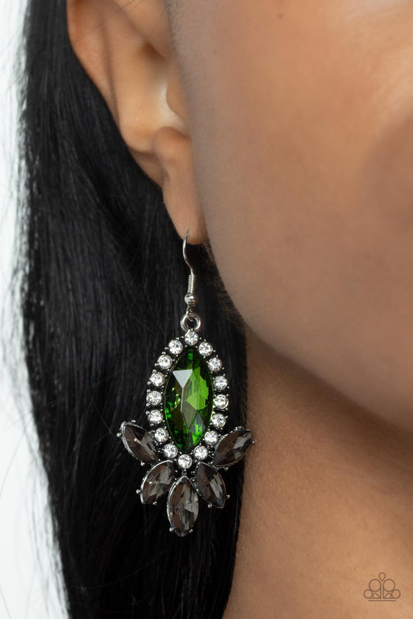 Serving Up Sparkle Green ✧ Earrings Earrings