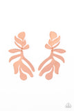 Palm Picnic Copper ✧ Post Earrings