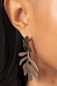 Earrings Post,Gold,Palm Picnic Gold ✧ Post Earrings