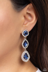 Blue,Earrings Post,Prove Your ROYALTY Blue ✧ Post Earrings