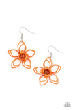 Botanical Bonanza Orange ✧ Earrings Earrings
