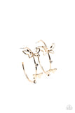 Full Out Flutter Gold ✧ Hoop Earrings Hoop Earrings