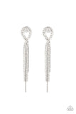 Luxury Lasso White ✧ Post Earrings