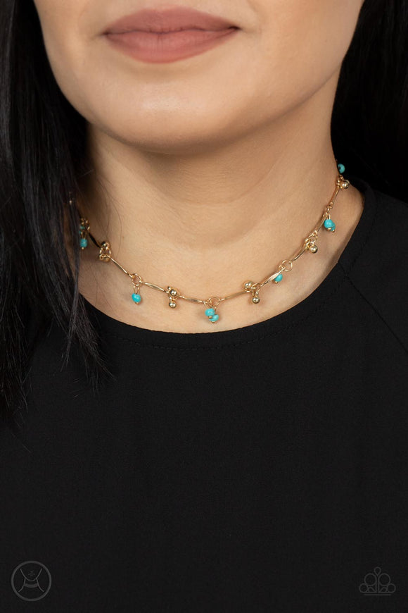 Sahara Social Gold Choker ✧ Choker Necklace Choker Necklace