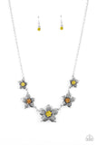 Wallflower Wonderland Yellow ✧ Necklace