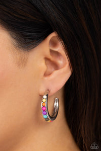 Earrings Hoop,Multi-Colored,Rural Relaxation Multi ✧ Hoop Earrings