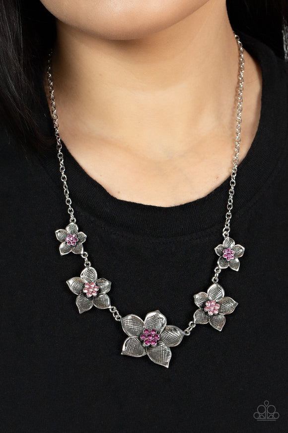 Wallflower Wonderland Pink ✧ Necklace