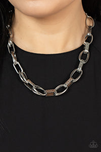Necklace Short,Silver,Motley In Motion Silver ✧ Necklace
