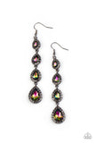 Confidently Classy Multi ✧ Oil Spill Hematite Earrings