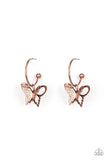 Butterfly Freestyle Copper ✧ Hoop Earrings Hoop Earrings