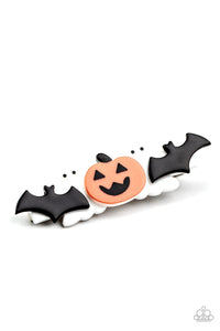 Black,Favorite,Hair Clip,Halloween,Multi-Colored,Orange,White,Youre So BOO-tiful Multi ✧ Bat Pumpkin Hair Clip