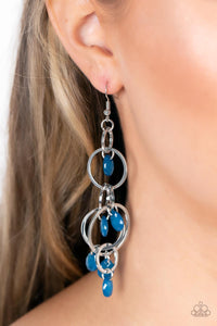 Blue,Earrings Fish Hook,Dizzyingly Dreamy Blue ✧ Earrings