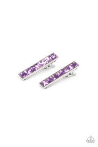 Hair Clip,Purple,For All The World To SEQUIN Purple ✧ Hair Clip