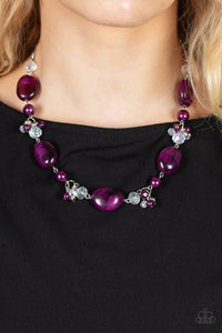 Necklace Short,Purple,The Top TENACIOUS Purple ✨ Necklace