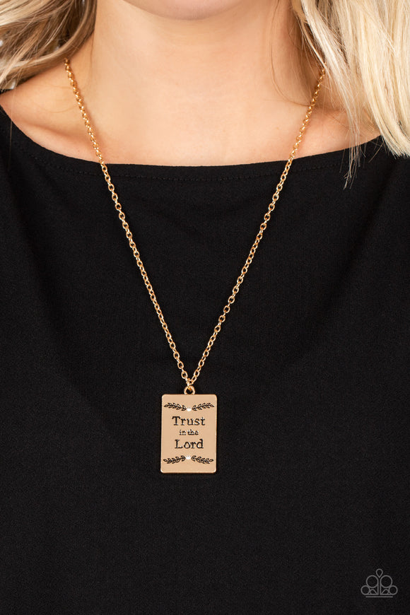 All About Trust Gold ✧ Necklace