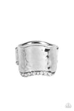Brilliantly Bordered White ✧ Ring Ring