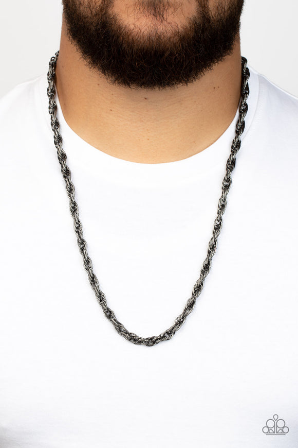 Pit Stop Black ✧ Necklace Men's Necklace