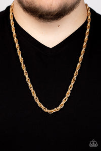 Gold,Men's Necklace,Necklace Long,Necklace Medium,Pit Stop Gold ✧ Necklace