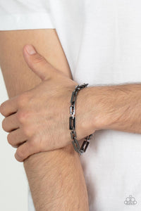 Black,Bracelet Clasp,Gunmetal,Men's Bracelet,Sets,Stratosphere Gear Black ✧ Bracelet