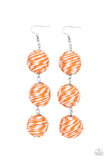 Laguna Lanterns Orange ✧ Earrings Earrings