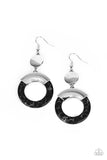 ENTRADA at Your Own Risk Black ✧ Earrings