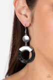 ENTRADA at Your Own Risk Black ✧ Earrings