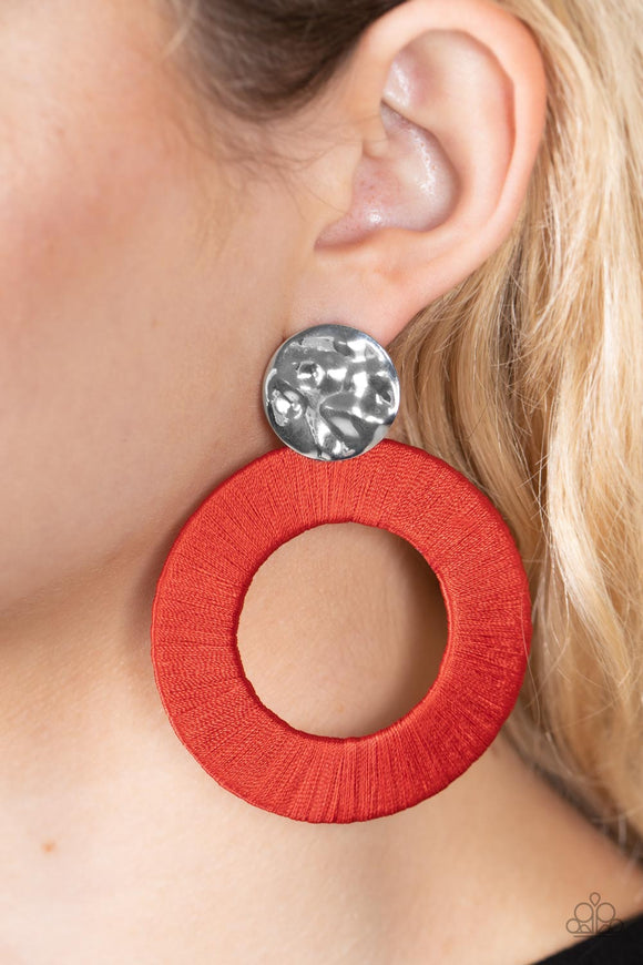 Strategically Sassy Red ✧ Post Earrings Post Earrings