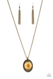 Prairie Passion Orange ✧ Necklace Long