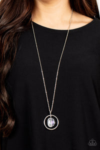 Iridescent,Necklace Long,White,Hands-Down Dazzling White ✧ Iridescent Necklace