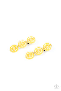 Hair Clip,Yellow,Charismatically Citrus Yellow ✧ Hair Clip