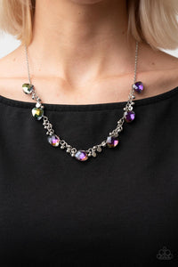Multi-Colored,Necklace Short,Oil Spill,Sets,Sassy Super Nova Multi ✧ Oil Spill Necklace